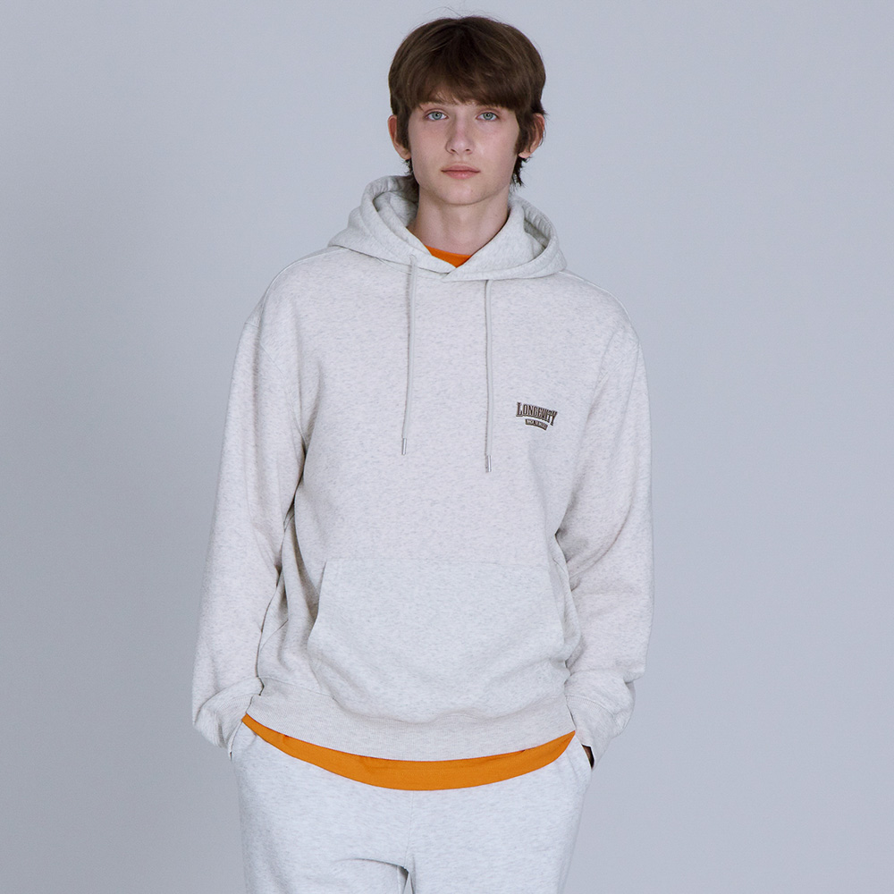 베이직하우스 공용 플리스프렌치테리 후드 티셔츠