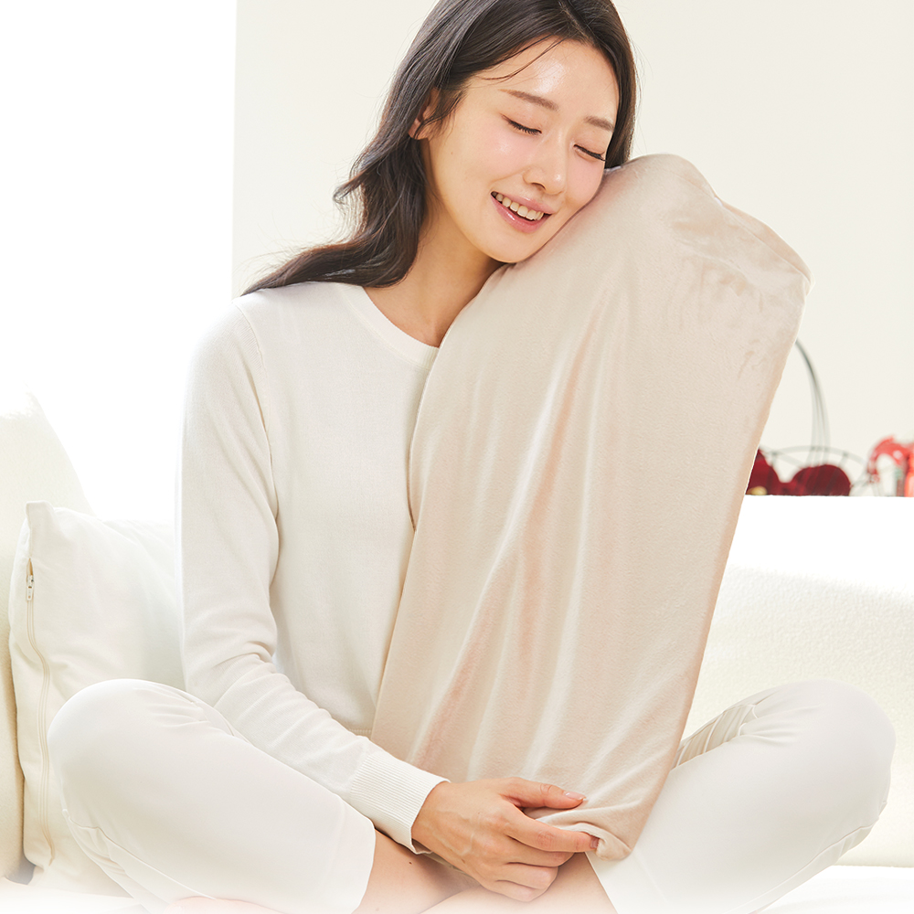 휴플러스 NEW 온열찜질기 허리 배 어깨 전기 찜질팩 복부 온열기 무릎 전신 찜질담요 - 상세 이미지 2