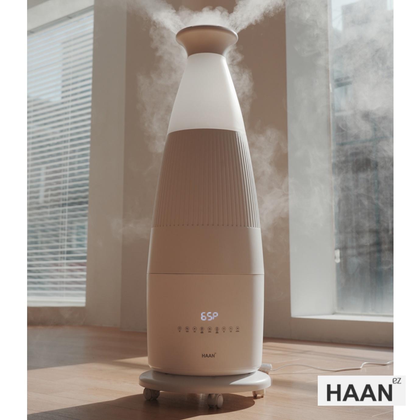 한경희 대용량 가습기 uv 복합식 가습기 타워형 사무실 가열 저소음