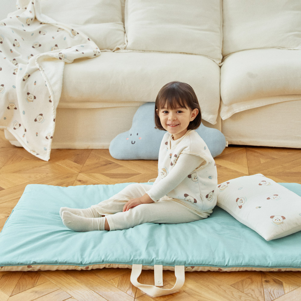 마롤로뜨 어린이집 낮잠 패드 이불 사계절 휴대용 유아 양면 양양이
