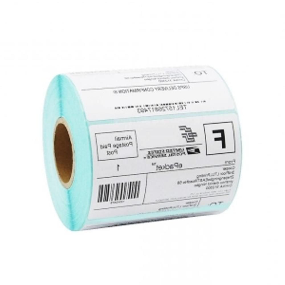 바코드 감열 롤 라벨 1180매 80x40mm 산업 라벨스티커 - 메인 이미지