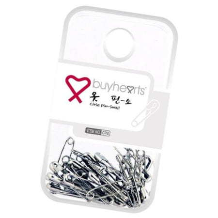 침핀 바이하츠 실버옷핀 소 CPS 박스(300개입)