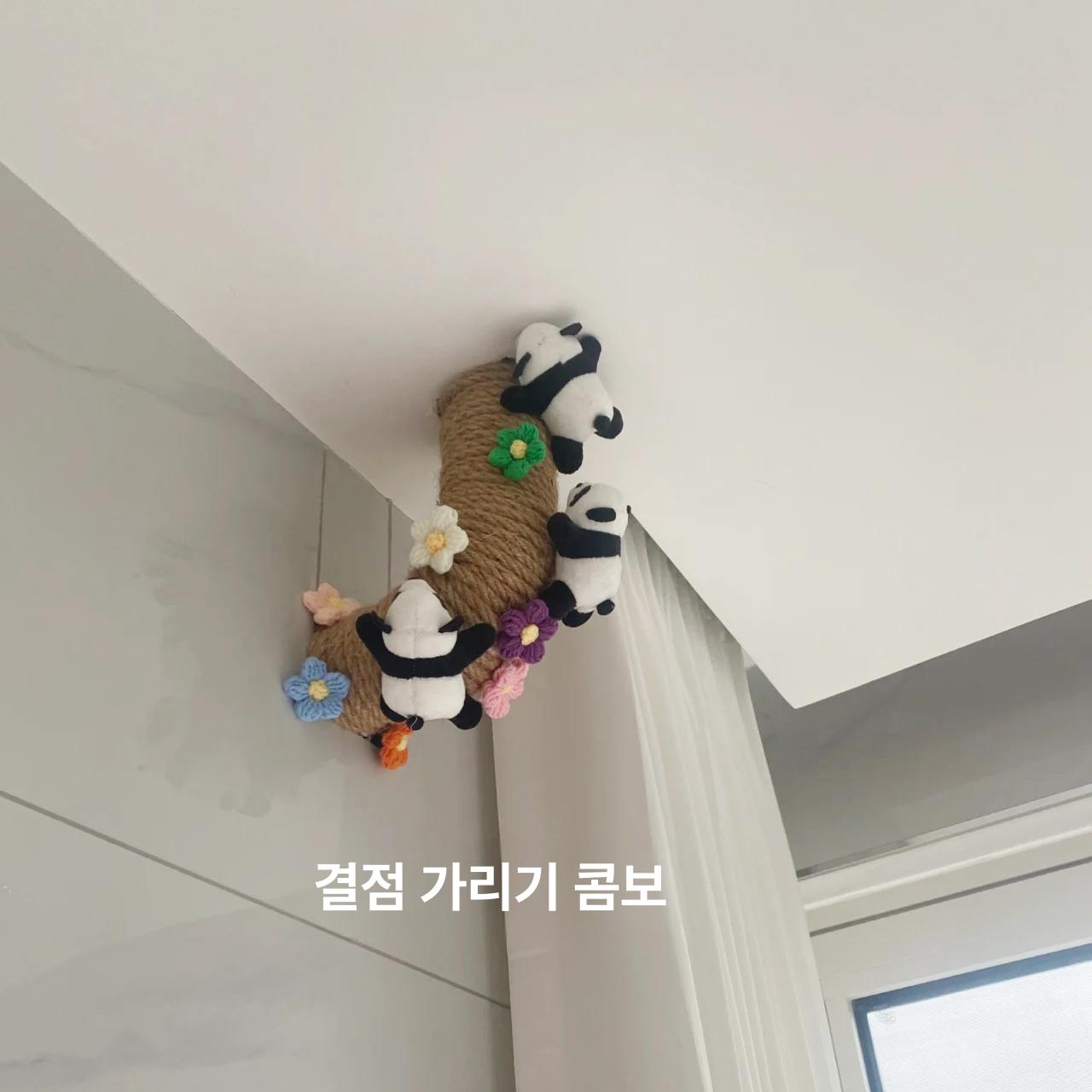 천장 벽면 파이프 커버 덮개 하수도 배관 덩굴 디자인 A - 상품 이미지