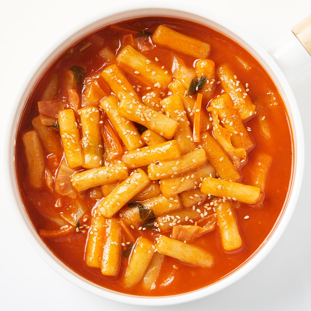 초간단 떡볶이 밀키트(밀떡/어묵포함) - 상품 이미지