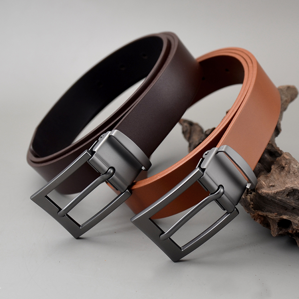 이탈리아 통가죽 남자벨트 심플사각 30m