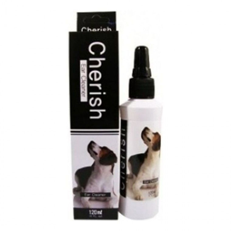 애견제세정제 체리쉬 귀세정제 120ml 애견 세정 위생용품 애견눈물얼룩세정게