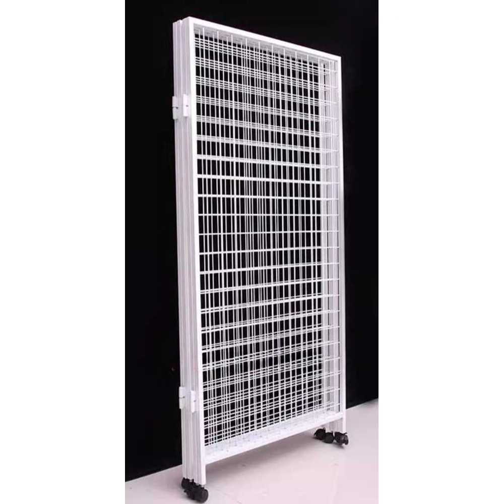 접이식네트망 거치대 파티션 작품 디스플레이 휀스 80x186cm - 상품 이미지
