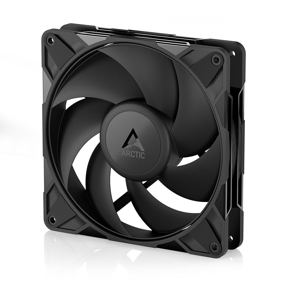 ARCTIC P14 Pro - 강력한 프리미엄 팬, 140mm PWM 400-2500RPM, 0RPM 5 PWM, 유체 다이내믹 베어링, 4핀 블랙 - 상품 이미지