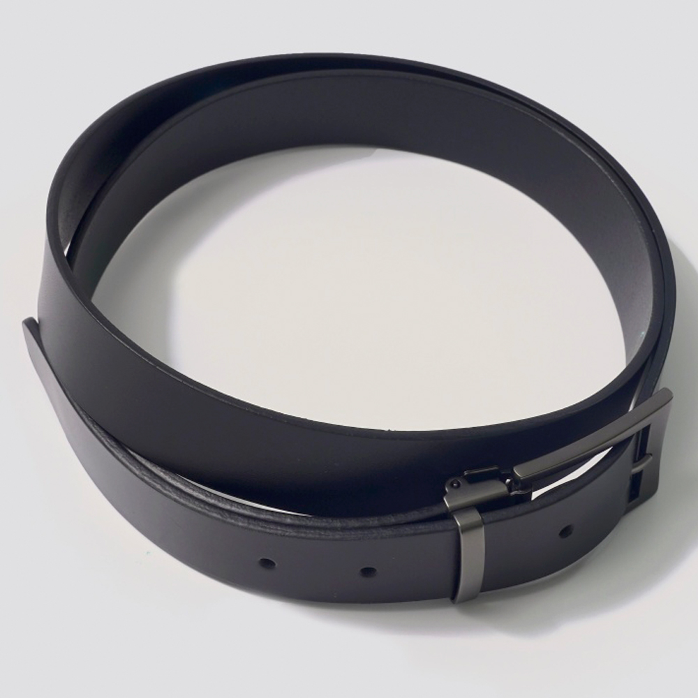 이탈리아 통가죽 남자벨트 심플사각 30m