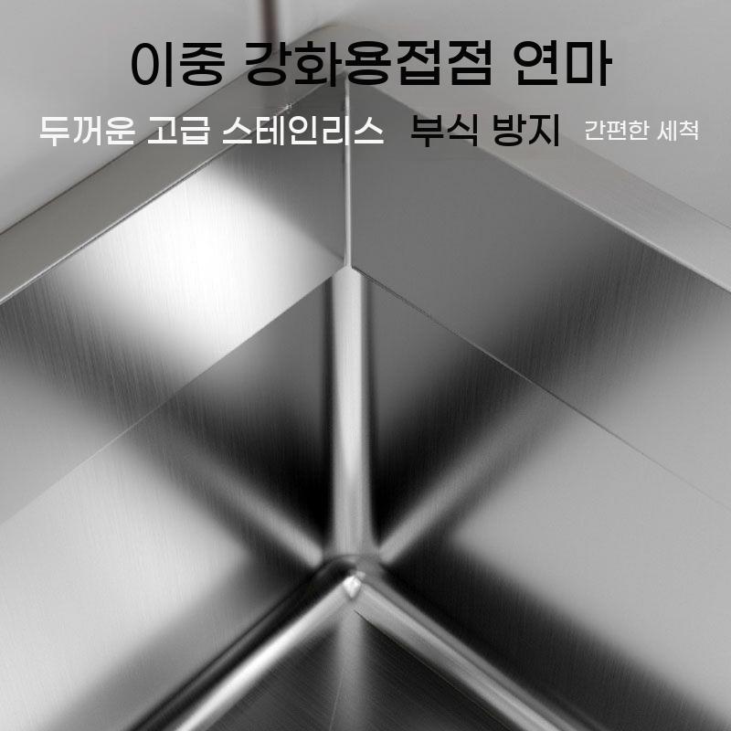 걸레 화장실 학교 업소용 스텐 밀대 씽크대 싱크대 대걸레 - 상세 이미지 4