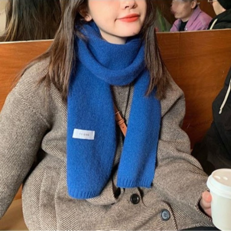 플라잉 니트머플러 TW 따뜻하고 세련미를 갖춘 머플러 여성목도리 - 메인 이미지