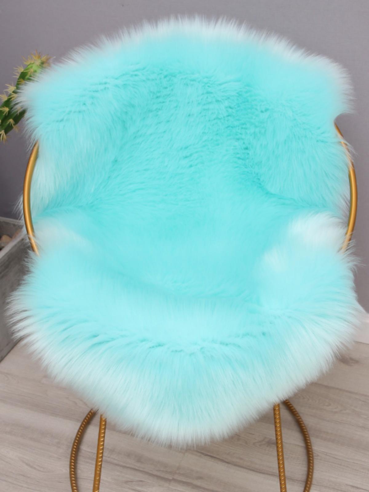 양털 의자 커버 방석 식당 시트 컴퓨터 사무실 패드