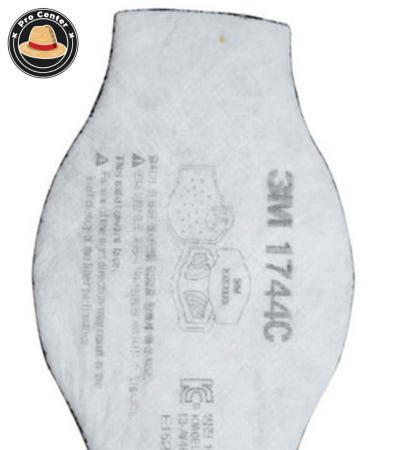 도프로센터 3M 방독마스크 방진필터 1744C 단품 호흡보호구 마스크필터 휠터세트