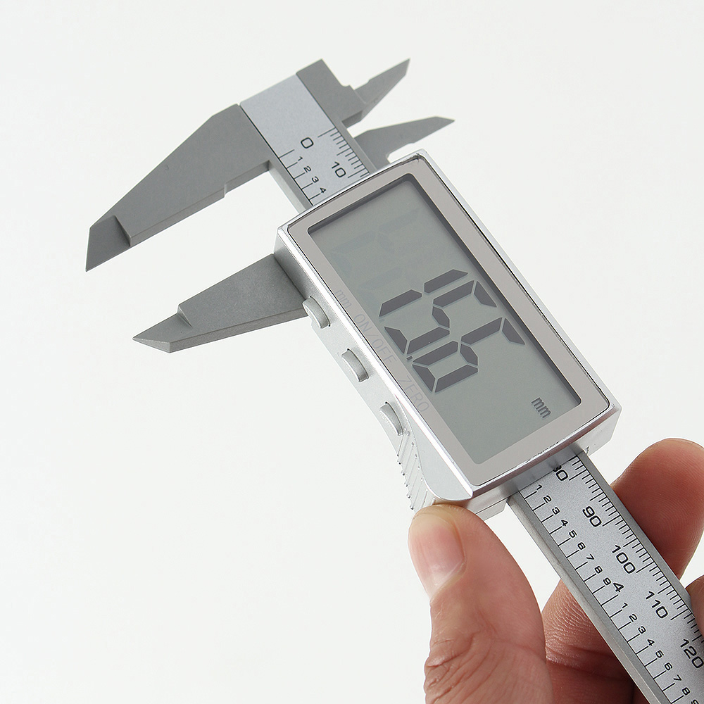 파인툴 디지털 캘리퍼스 두께자 CP- 02( 150 mm) (실버) 외경 측정자 내경측 - 상품 이미지