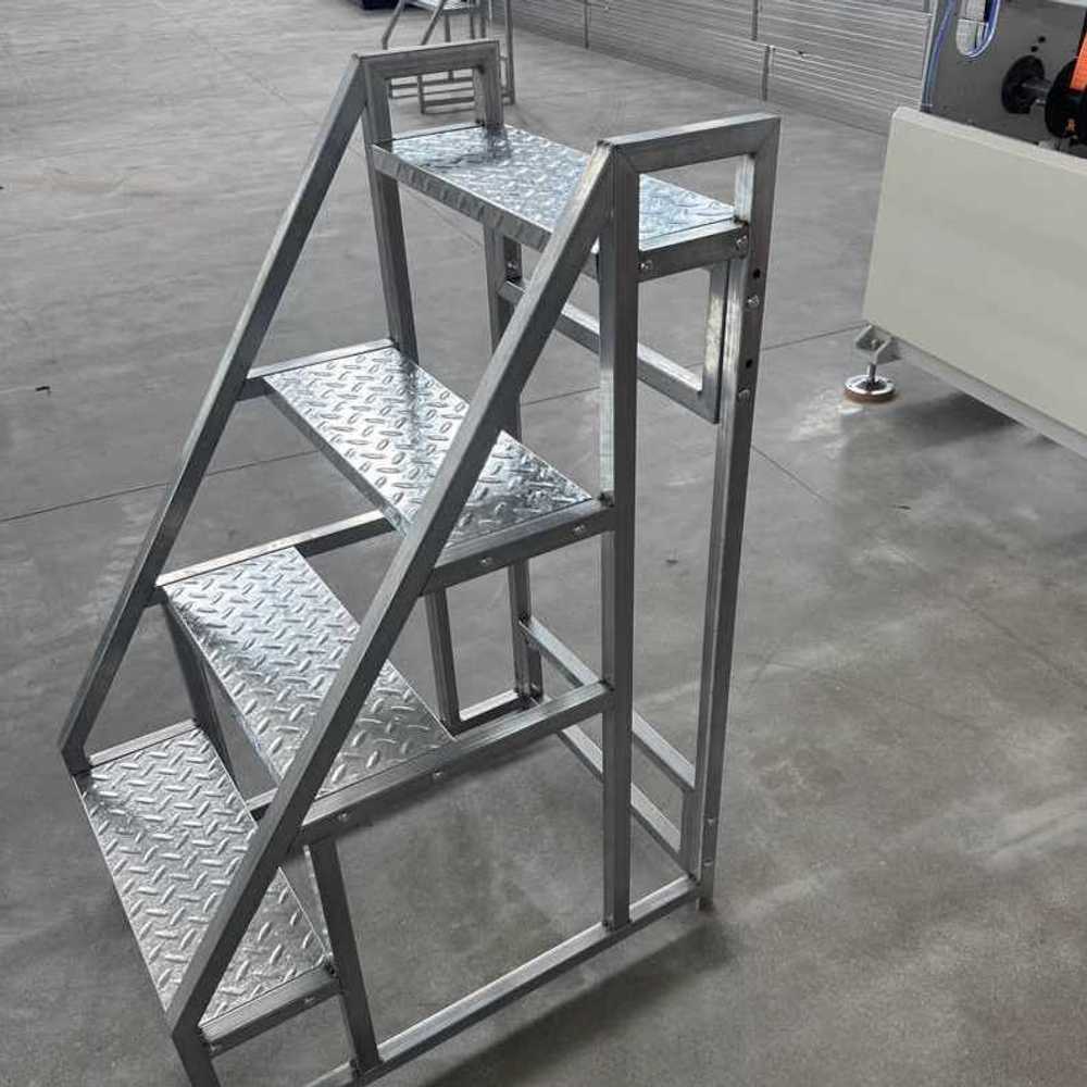 알루미늄 계단 안전 이동식 우마 그레이팅 키높이 100x46cm 4단 이미지 6