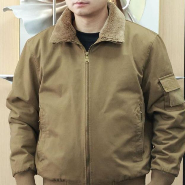 모범택시 동카키 칼라 점퍼 남자 숏 점퍼 비행 항공점퍼 스트릿 - 메인 이미지