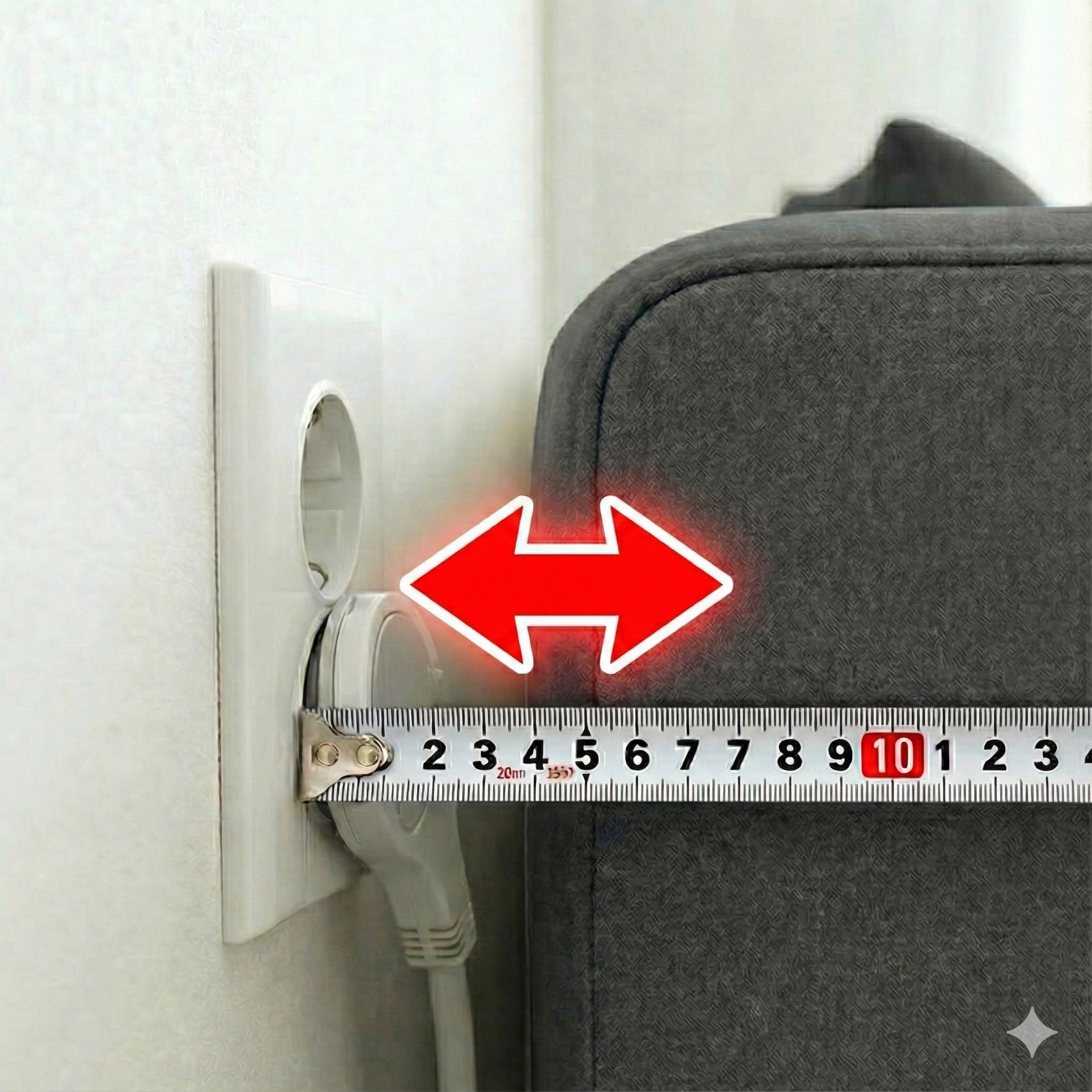 납작 멀티탭 콘센트 고용량 개별 3구 멀티 누전 차단 디자인 틈새 1m 납작플러그