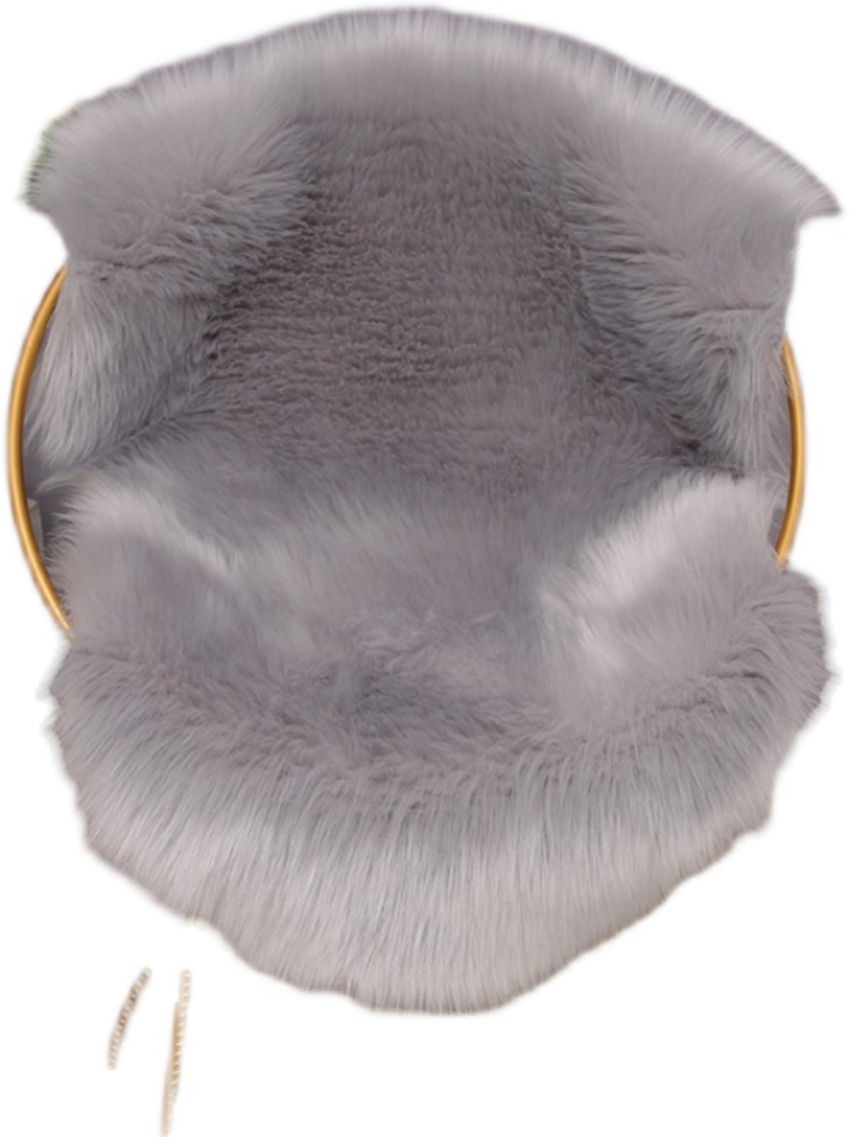 양털 의자 커버 방석 식당 시트 컴퓨터 사무실 패드