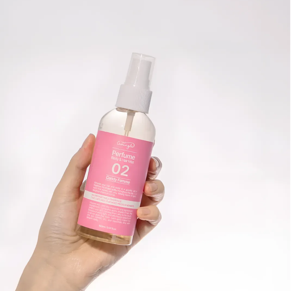 커밍글 퍼퓸 헤어 바디 미스트 02. 캔디팜므, 150ml, 1개 - 상세 이미지 2