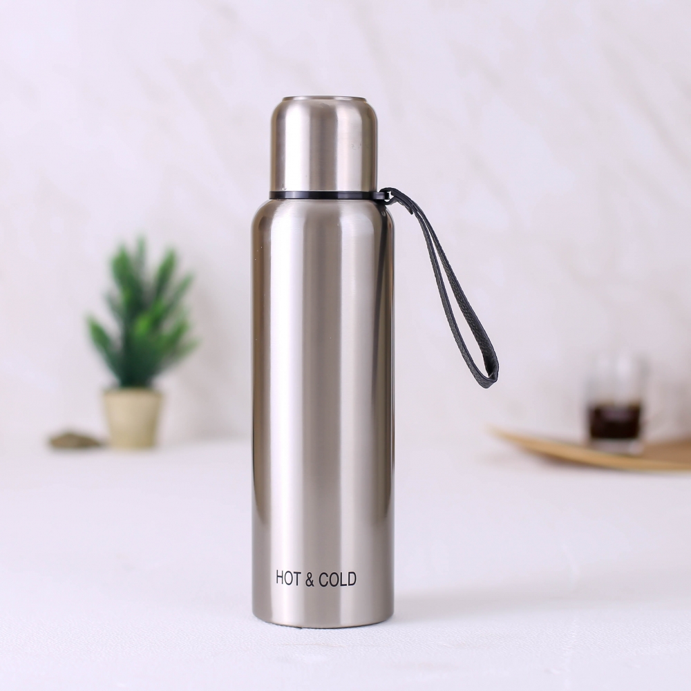 핫콜드 듀얼 보온병 커피 물병(1.5L) (실버) 보냉 진공 보온보 냉병 보온보냉 - 상품 이미지