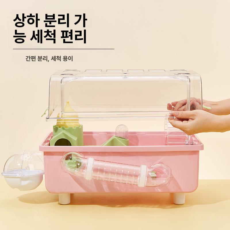 햄스터 케이지 고급 아크릴 하우스 터널 놀이터 - 상세 이미지 5