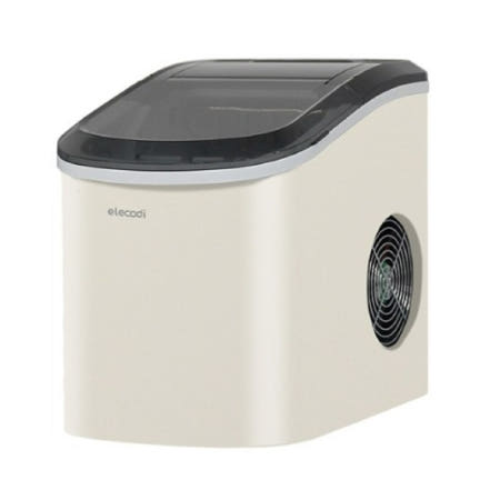 일렉코디 자동세척기능 2단계 얼음크기 미니 아이스 제빙기 캠핑 미용실 당구장 사무실