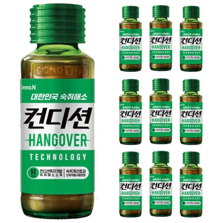 솔선마켓협력사 컨디션 헛개 100ml 10병 컨디션헛개 컨디션병음료