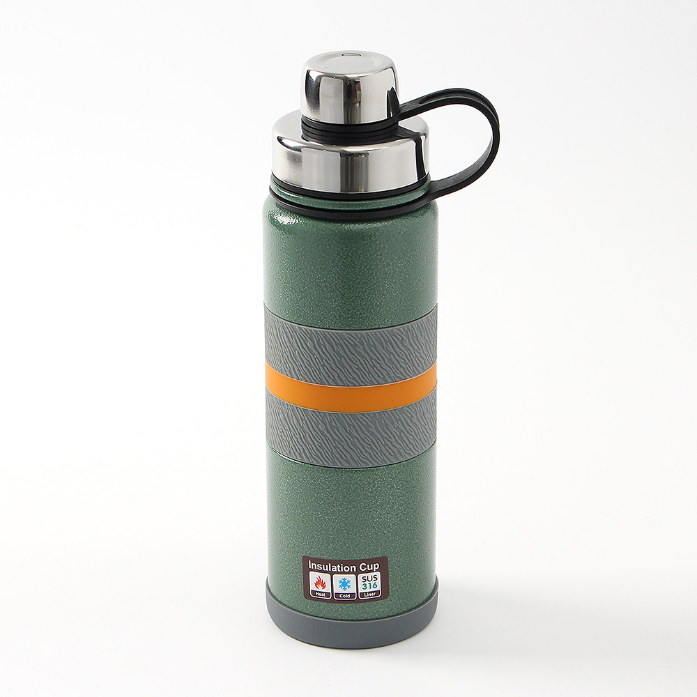 블루어스 텀블러 보온병 커피 물병( 750 ml) (그린) 보냉병 보온보냉 진공 슬림 - 상품 이미지