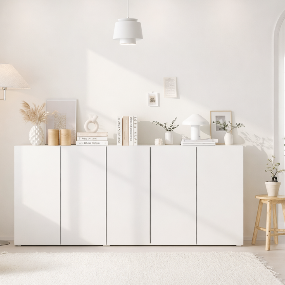 수납장 틈새 거실 모듈 원목 베란다 낮은 높은 슬라이딩 도어형 800 2단