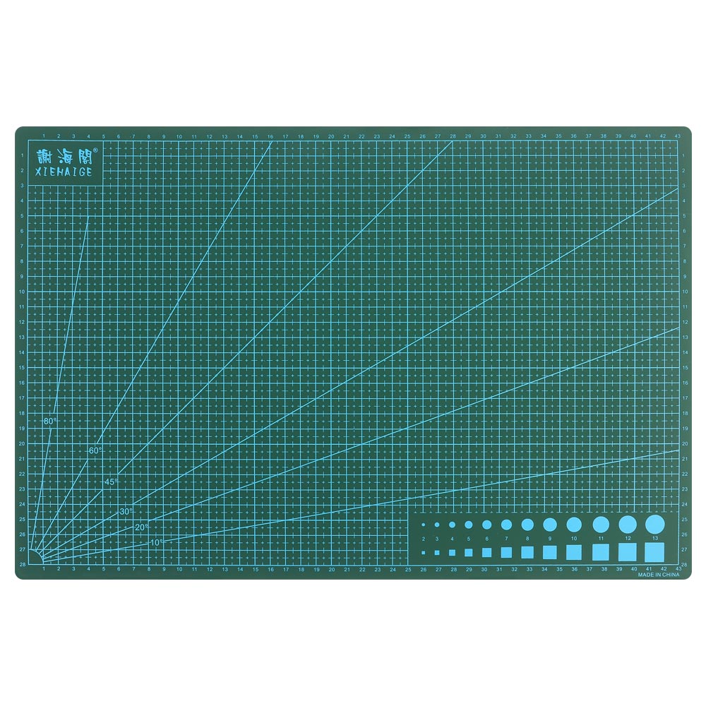 1X2개 책상 고무판 커팅 매트 양면 데스크 z3028 - 메인 이미지