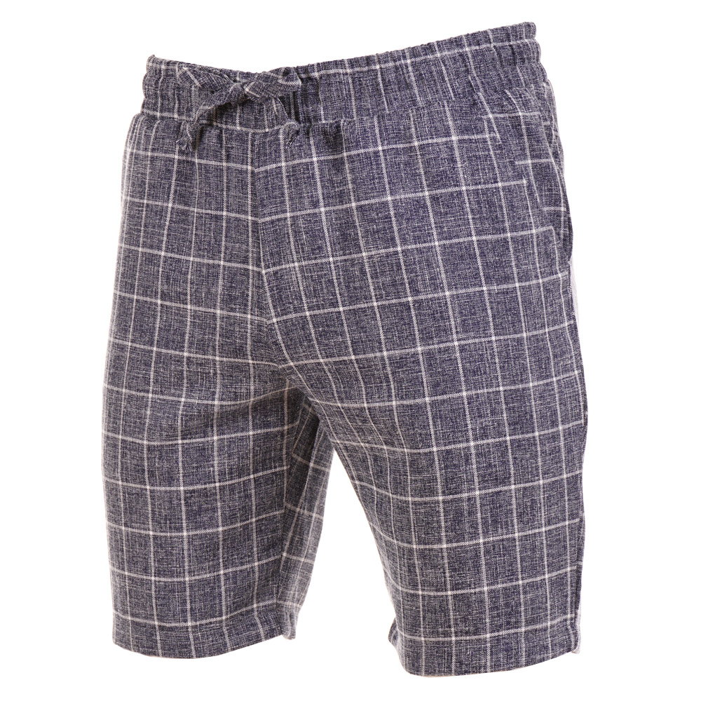 남자 마 반바지 허리밴딩 슬랙스 여름반바지 - 상세 이미지 2