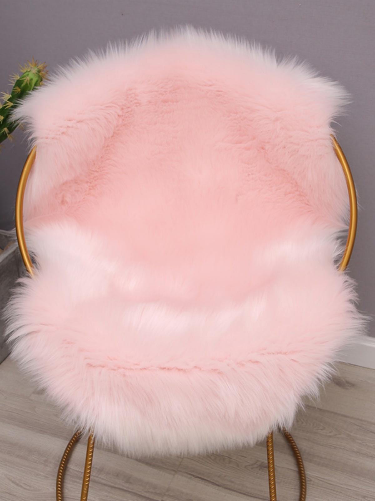 양털 의자 커버 방석 식당 시트 컴퓨터 사무실 패드