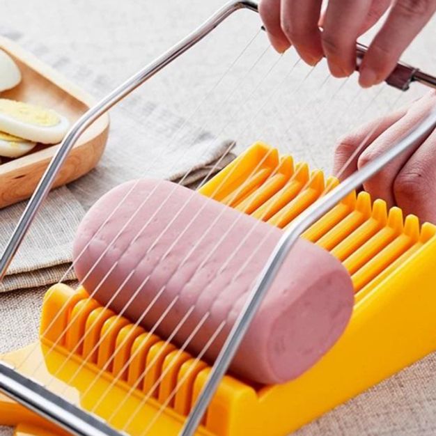 다용도 슬라이서 햄 소시지 버터 계란 아보카도 과일 스팸 슬라이드 컷팅기