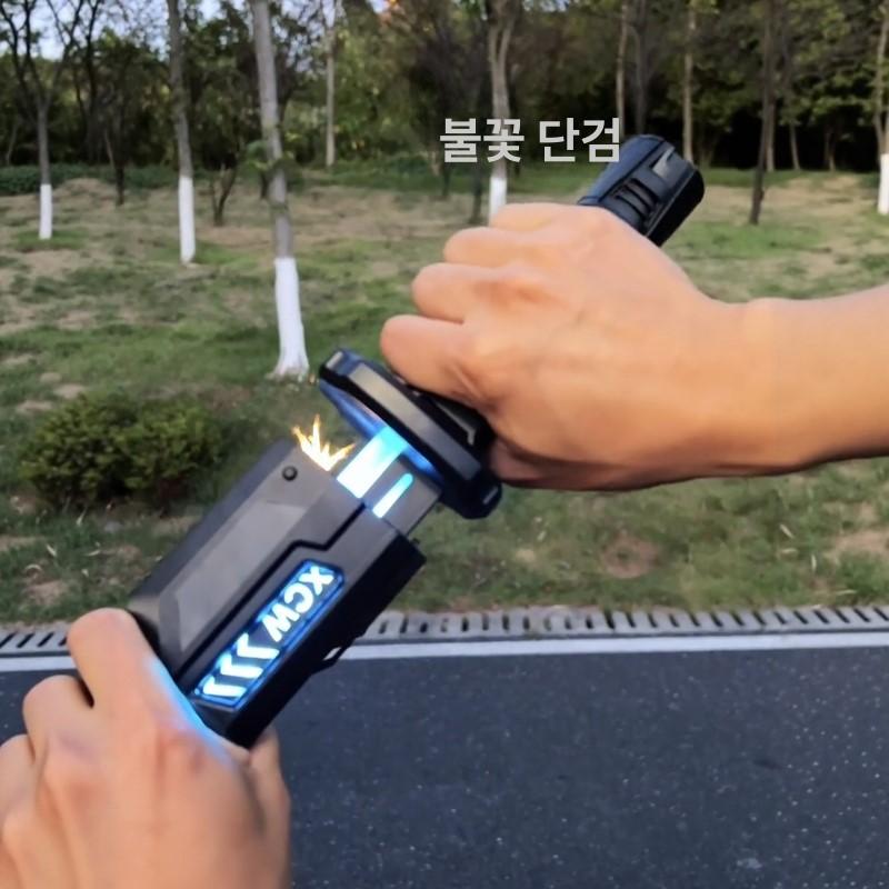 LED 블레이드 불꽃 단검 발광 라이트 광선검 스파크 - 상세 이미지 3