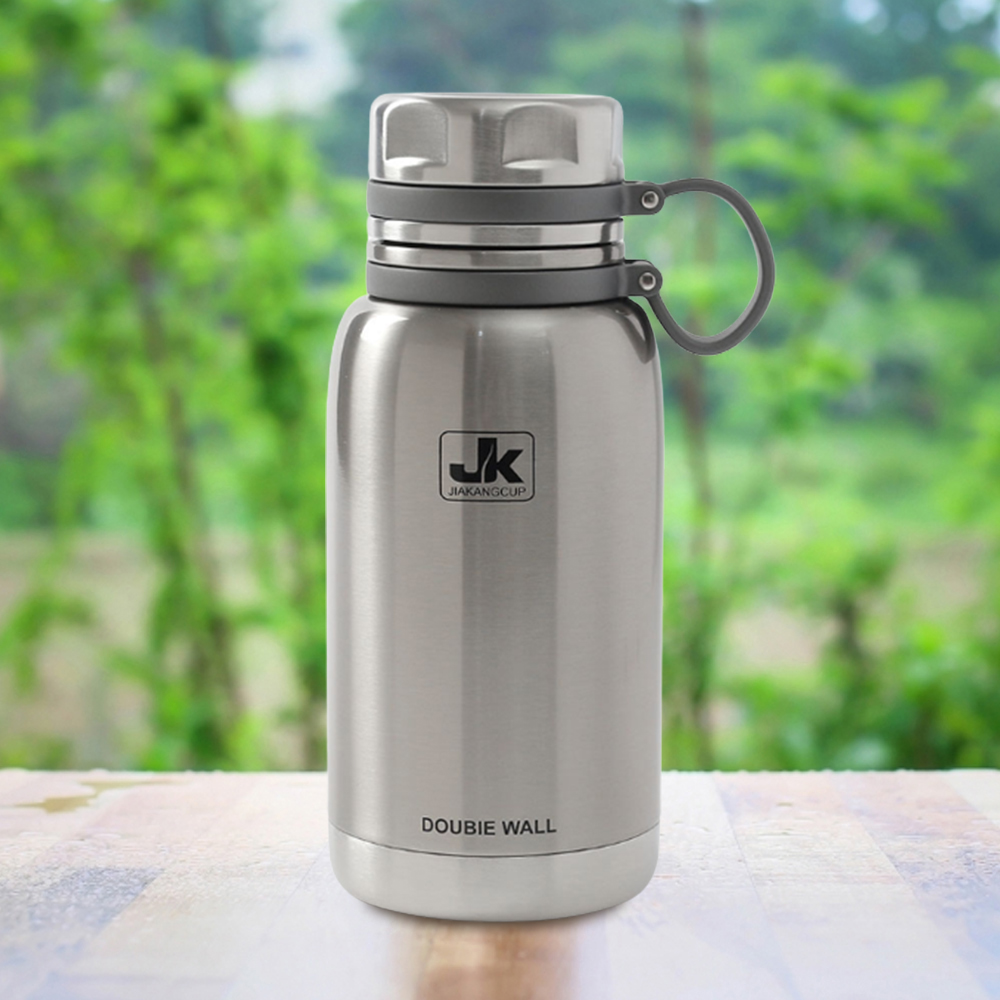 탱크 워터 이중 스텐 보온병 물병( 800 ml) (실버) 보냉병 진공 진공보 캠핑보 - 상품 이미지