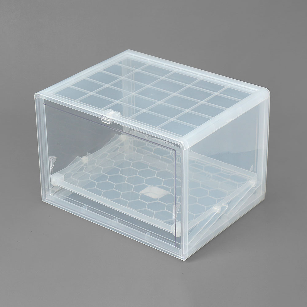 슈슈앤 슬라이딩 신발 정리함 현관 신발장 (화이트) DIY 슈박스 슈케이스 정리대