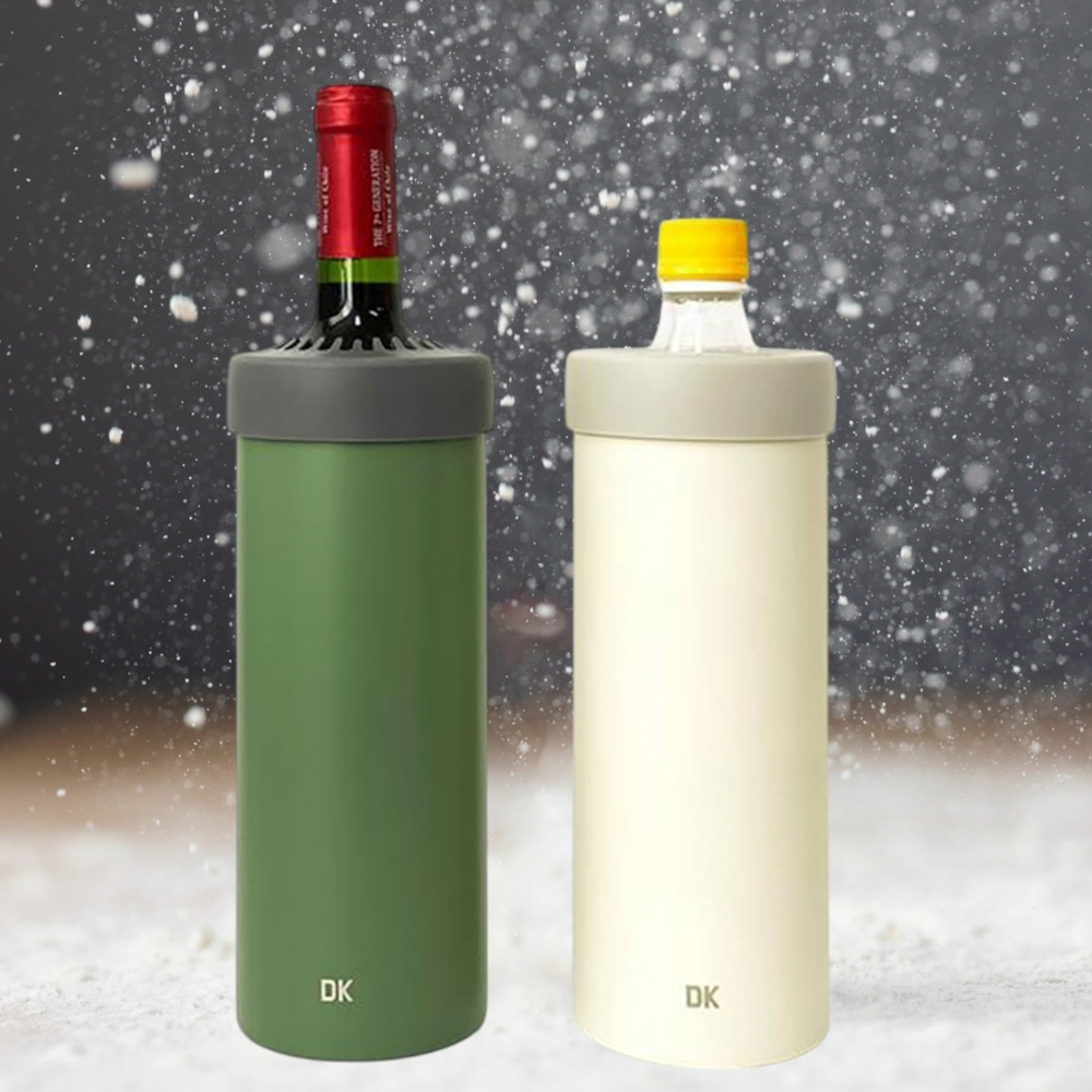대코 페트병 쿨러 750 ml-1p 보냉 501보냉 케이스 막걸리병 와인병 내부 진공 - 상품 이미지