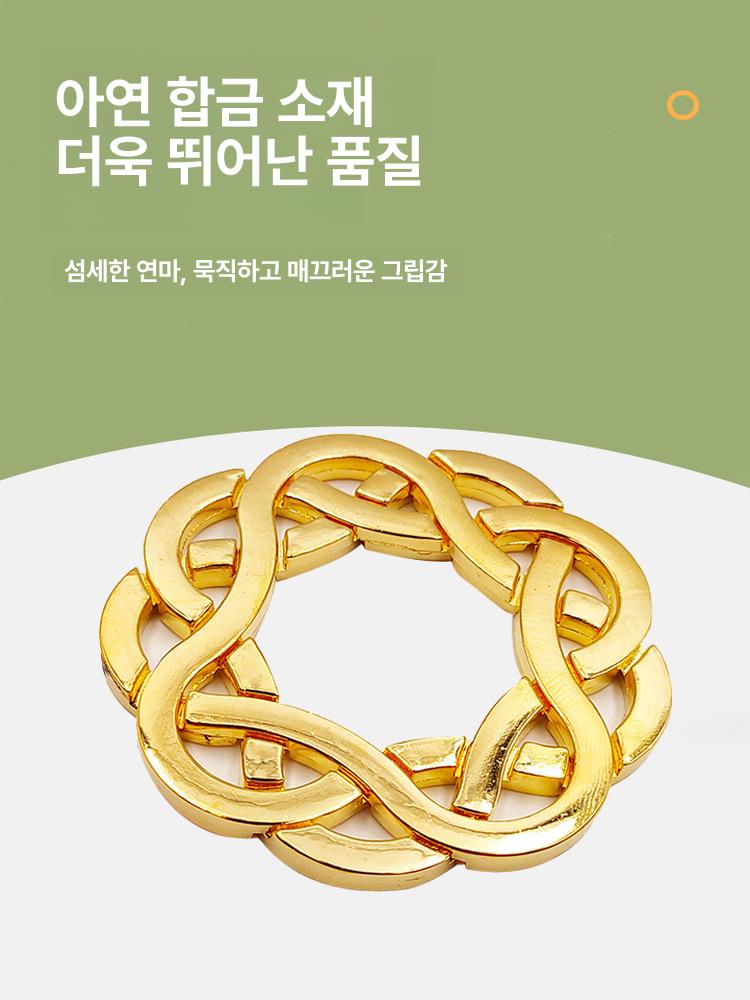 데블스 플랜 지혜의 메탈 퀘스트 퍼즐 자물쇠 고리 잠금해제 게임 열쇠 풀기 - 상세 이미지 4