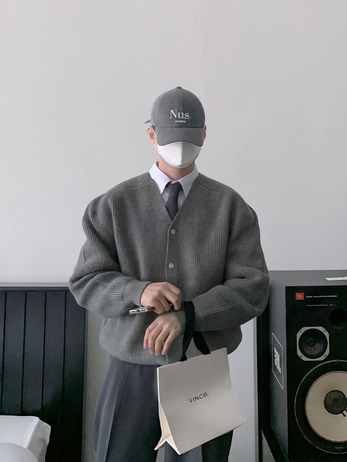 나혼자산다 박지현가디건 브이넥가디건 - 메인 이미지
