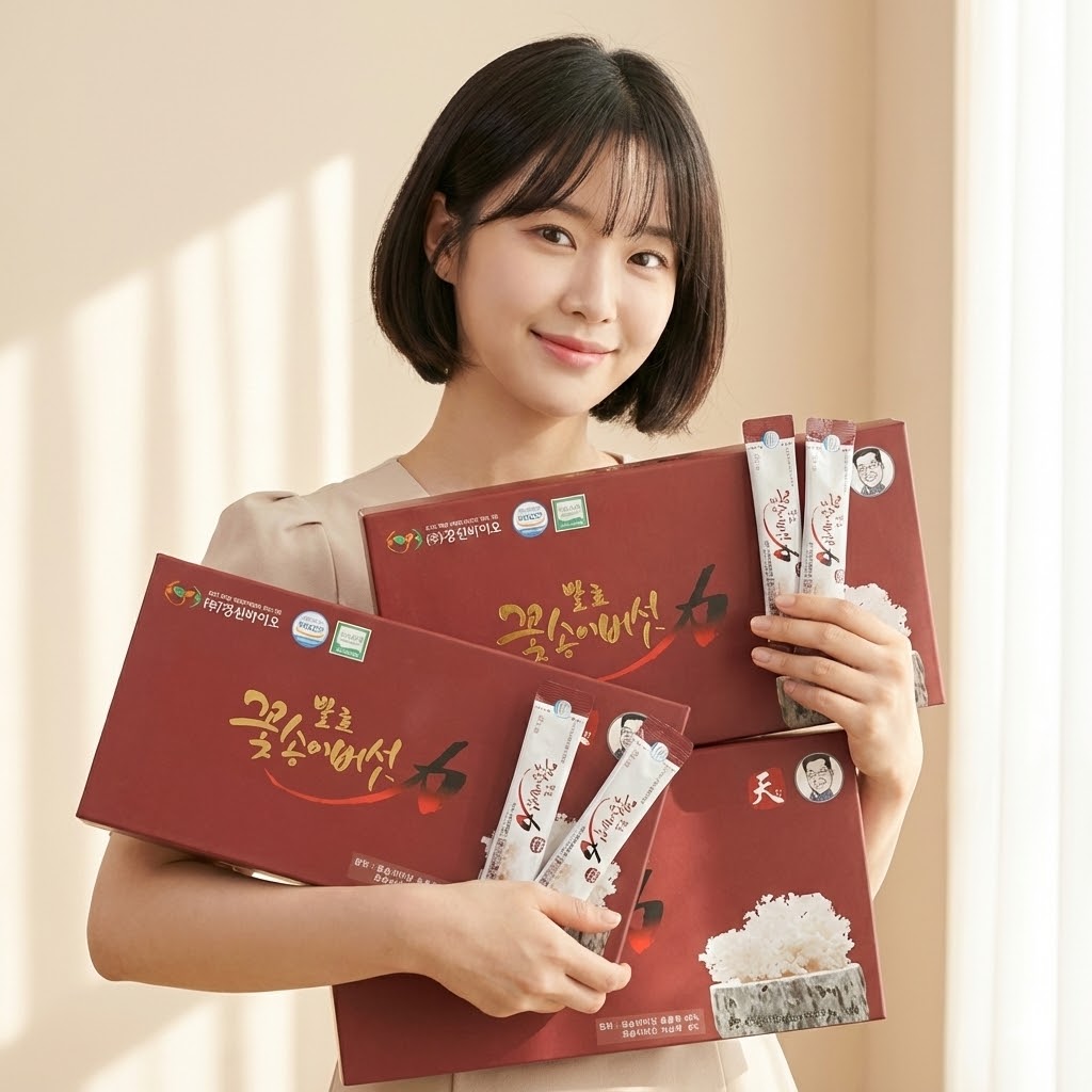 발효꽃송이버섯 꽃송이버섯 발효현미버섯 천미 스틱형 90포 3개 파격선물 - 상품 이미지