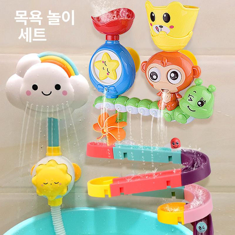 거품나오는 게 거품기계 목욕 샤워 욕실디스펜서 버블건 비누방울 귀여운 꽃게소품 - 상세 이미지 2