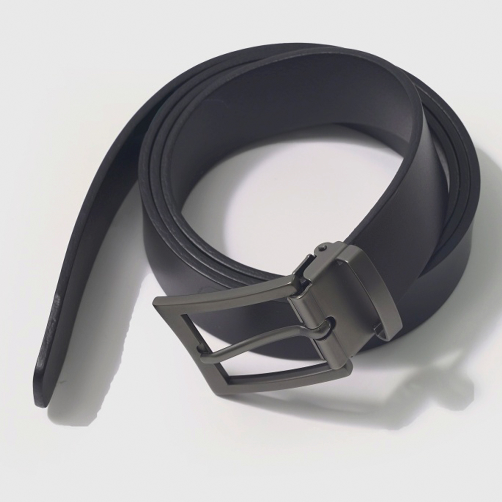 이탈리아 통가죽 남자벨트 심플사각 30m