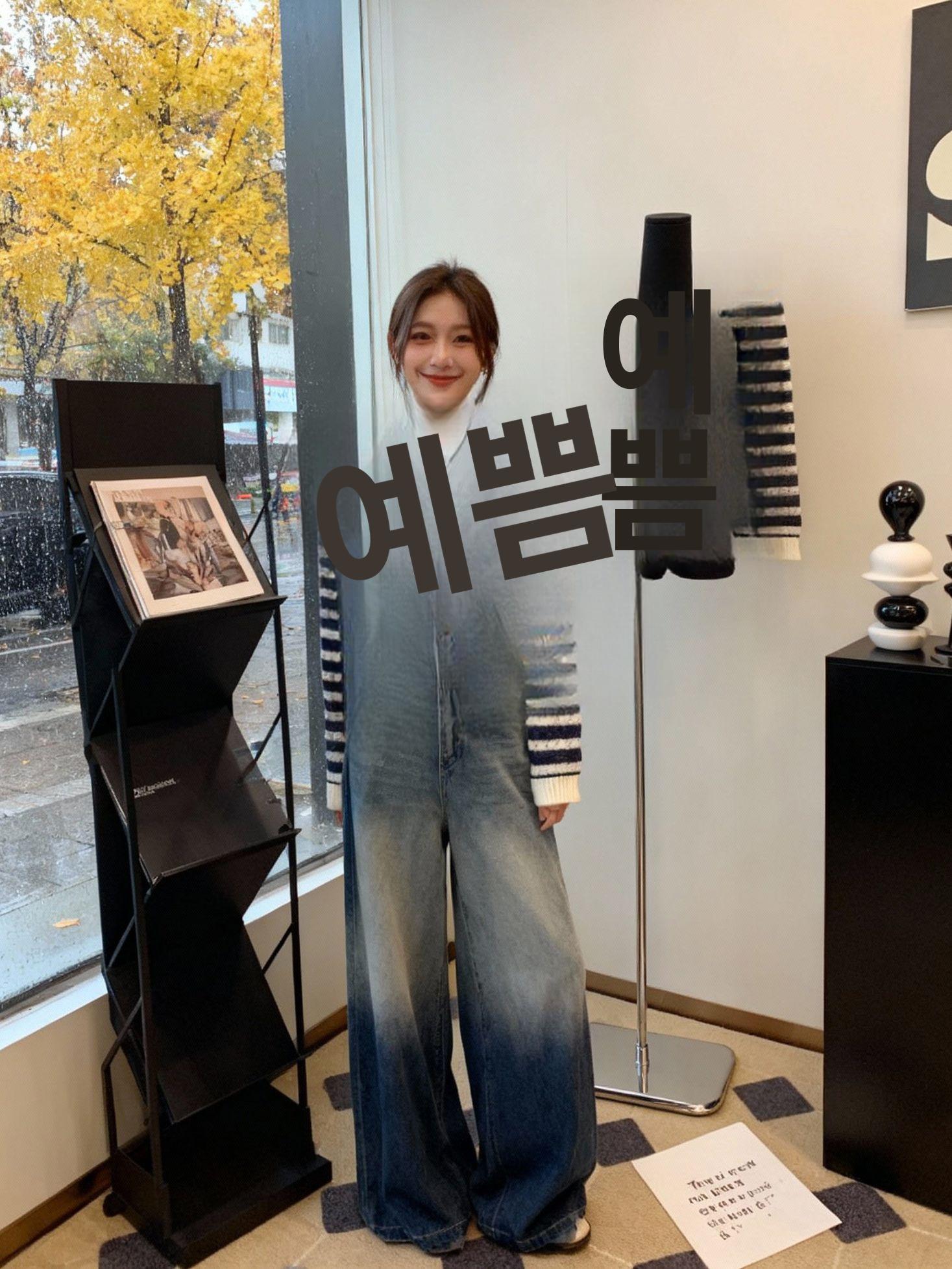 모범택시2 5회 안고은 표예진 옷 의상 패션 스타일 스트라이프 - 상세 이미지 5