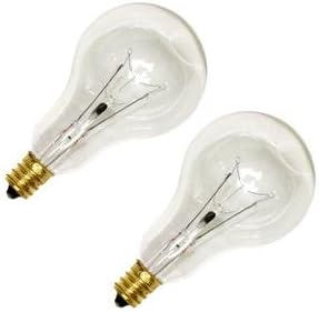 Sylvania 10894 A15 천장 선풍기 전구 60와트 투명