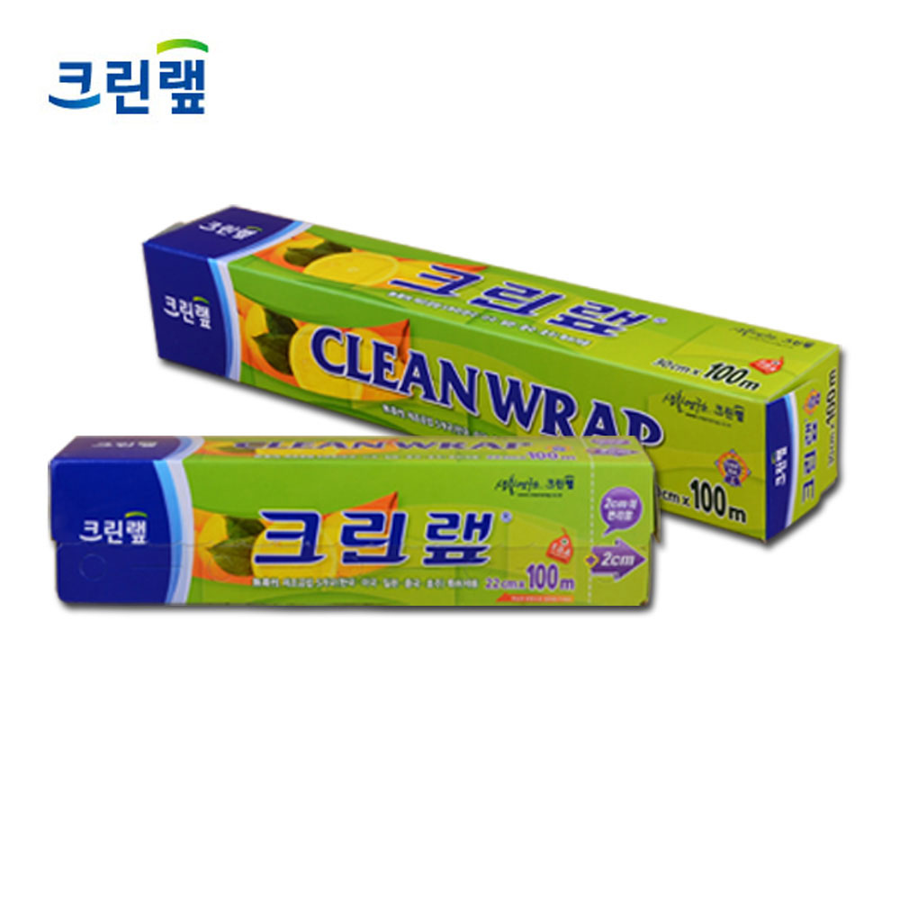 일회용랩 100M 크린랩 x 22 30 cm 크린롤백 비닐 비닐랩 z736 주방 용품 - 상품 이미지