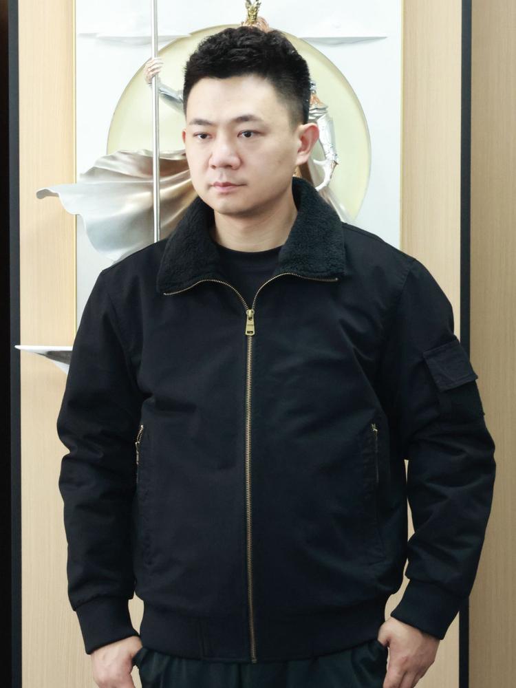 모범택시 동카키 칼라 점퍼 남자 숏 점퍼 비행 항공점퍼 스트릿 - 상세 이미지 3