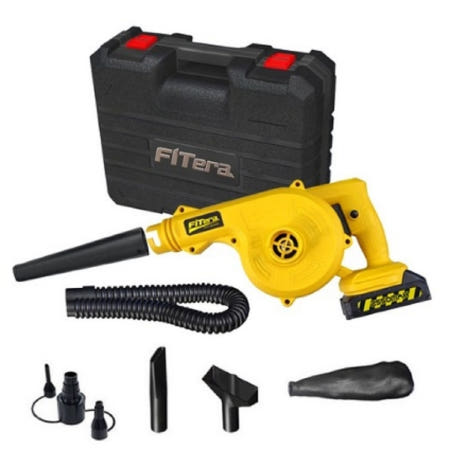 핏테라 청소 강력불기+강력흡입 무선송풍기 섬머세트 차량세차 캠핑 집안 야외청소