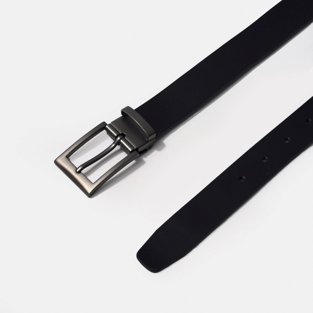 이탈리아 통가죽 남자벨트 심플사각 30m