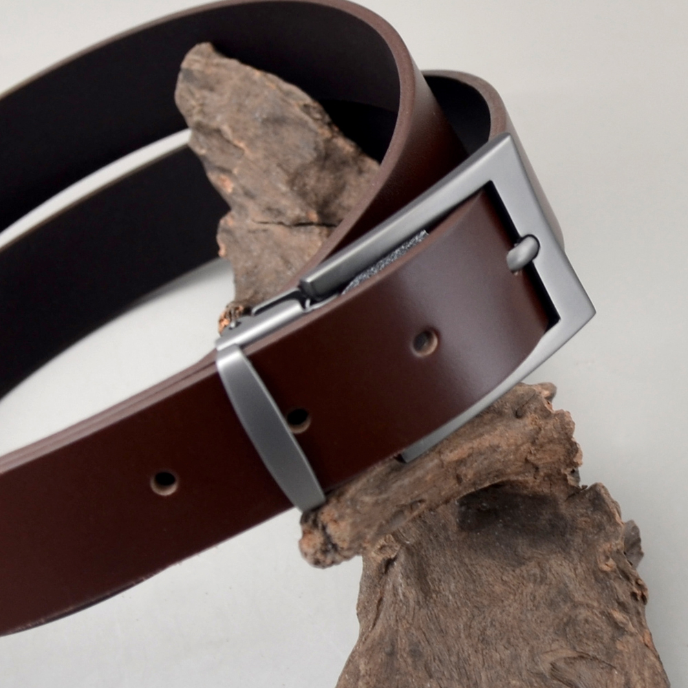 이탈리아 통가죽 남자벨트 심플사각 30m