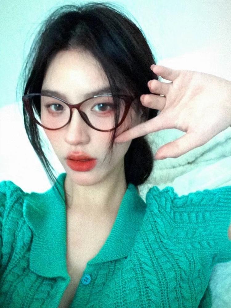 줄서는식당2박나래안경 뿔테안경 호피무늬안경 - 상세 이미지 3
